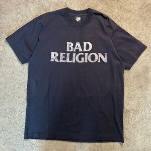GRAIL Vintage 90s Bad Religion Inferno Gustave Dore Size XL Punk  Single Stitch